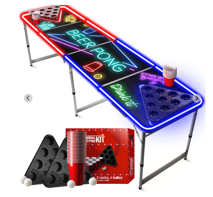 TABLE DE BEER PONG